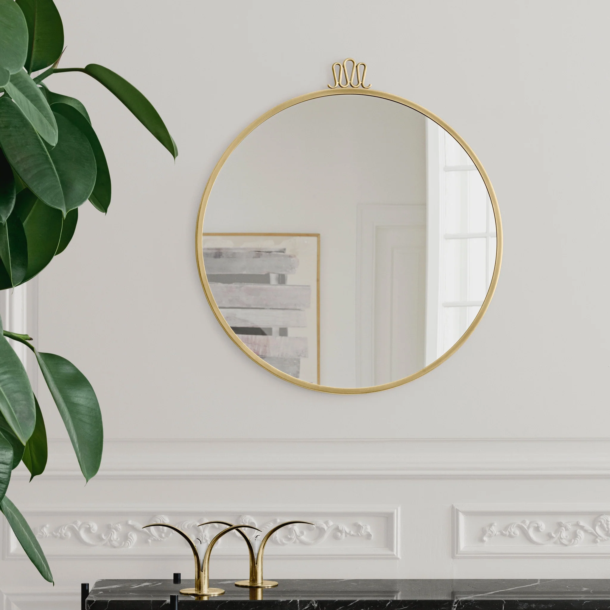 Randaccio Wall Mirror by Gubi - Image 3